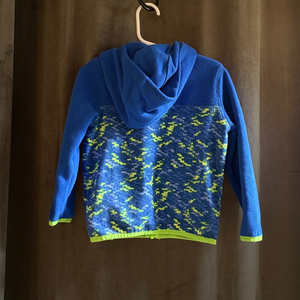 Lands' End Kids Blue and Green Jacket - Picture 5 of 5